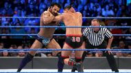 Jinder Mahal and Tye Dillinger's contention for strength and skills